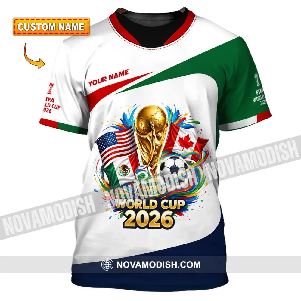 Unisex Shirt - Custom World Cup 2026 Shirt - T-shirt