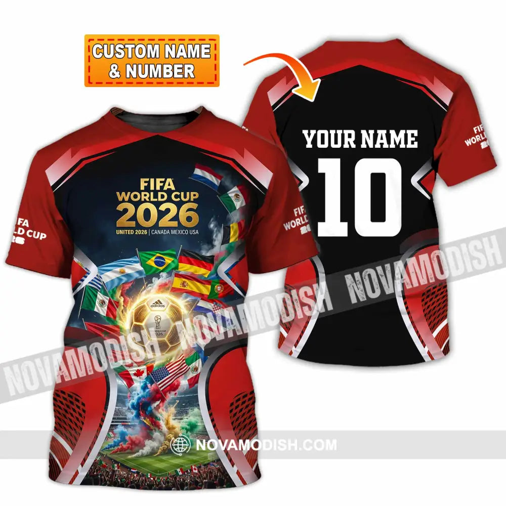 Unisex Shirt - Custom World Cup 2026 Shirt - T-shirt