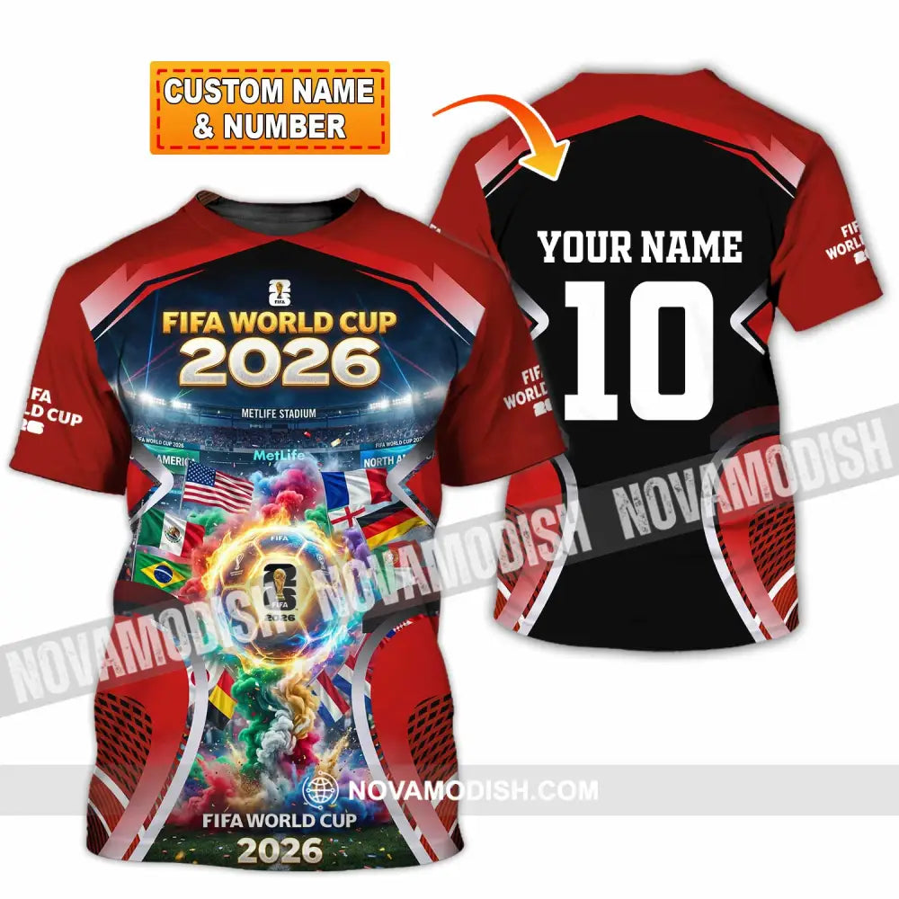 Unisex Shirt - Custom World Cup 2026 Shirt - T-shirt