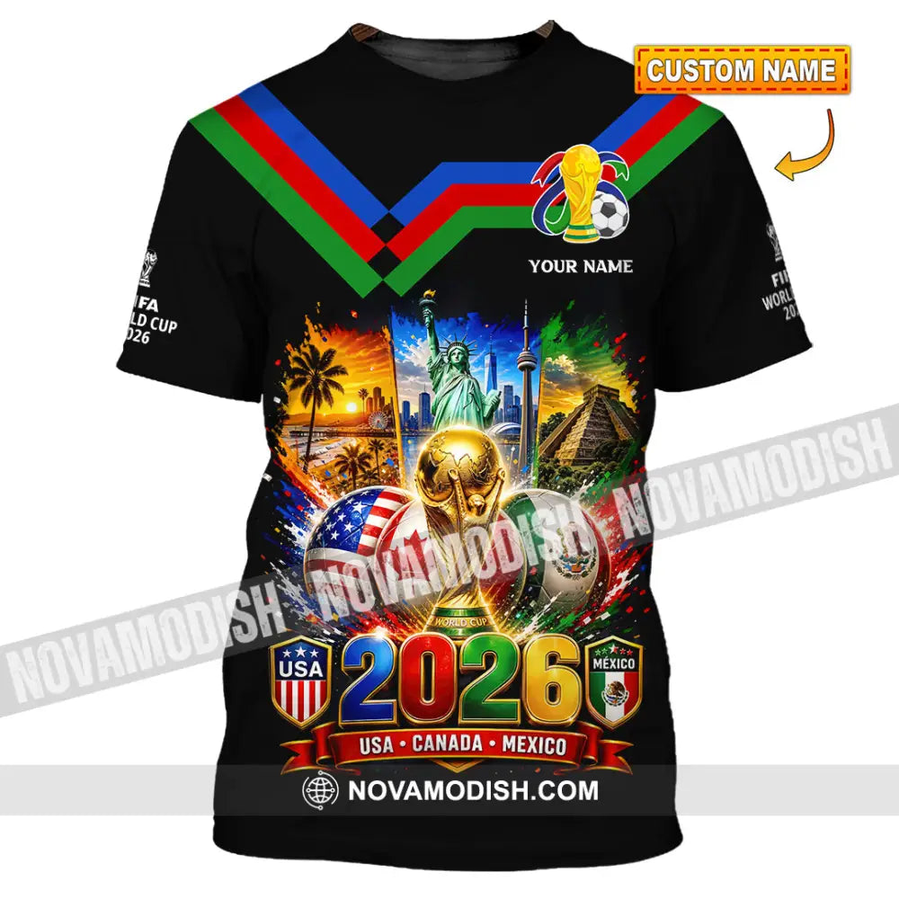 Unisex Shirt - Custom World Cup 2026 Shirt - T-shirt
