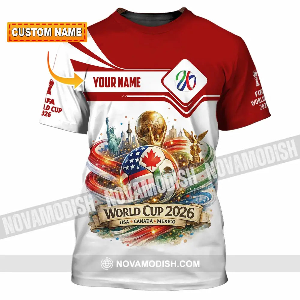 Unisex Shirt - Custom World Cup 2026 Shirt - T-shirt