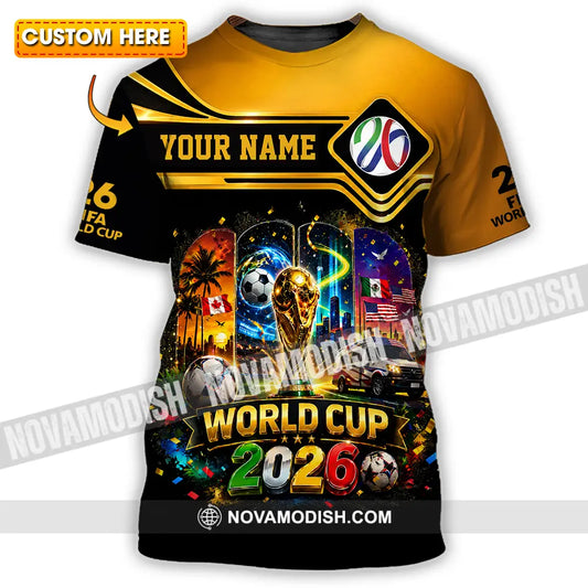 Unisex Shirt - Custom World Cup 2026 Shirt - T-shirt