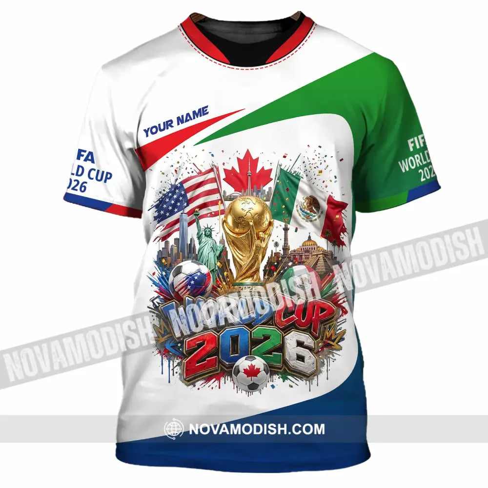 Unisex Shirt - Custom World Cup 2026 Shirt - T-Shirt / S - T-shirt