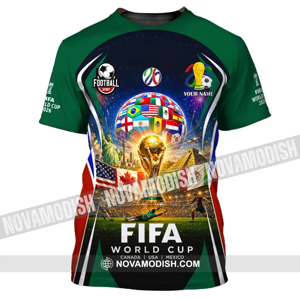 Unisex Shirt - Custom World Cup 2026 Shirt - T-Shirt / S - T-shirt