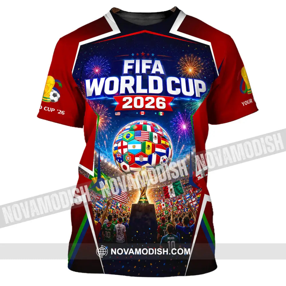 Unisex Shirt - Custom World Cup 2026 Shirt - T-Shirt / S - T-shirt