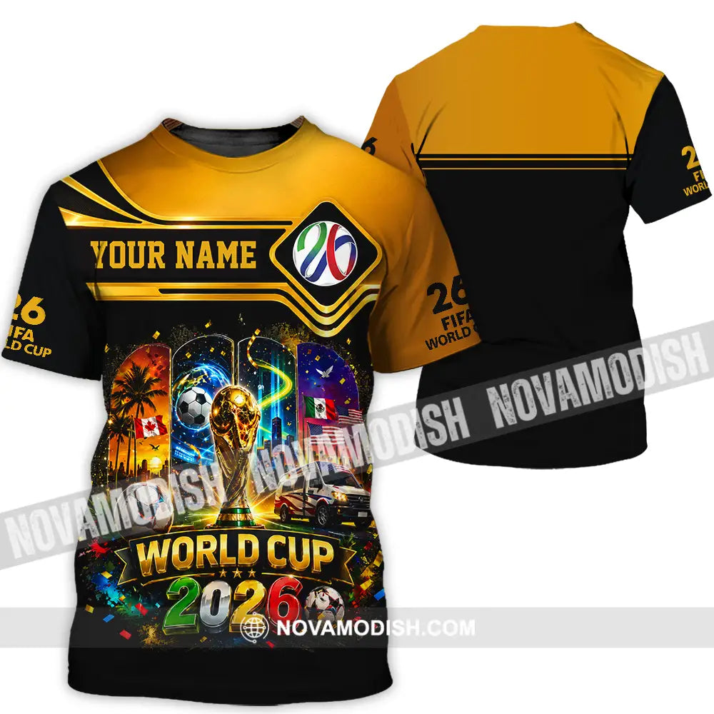 Unisex Shirt - Custom World Cup 2026 Shirt - T-Shirt / S - T-shirt