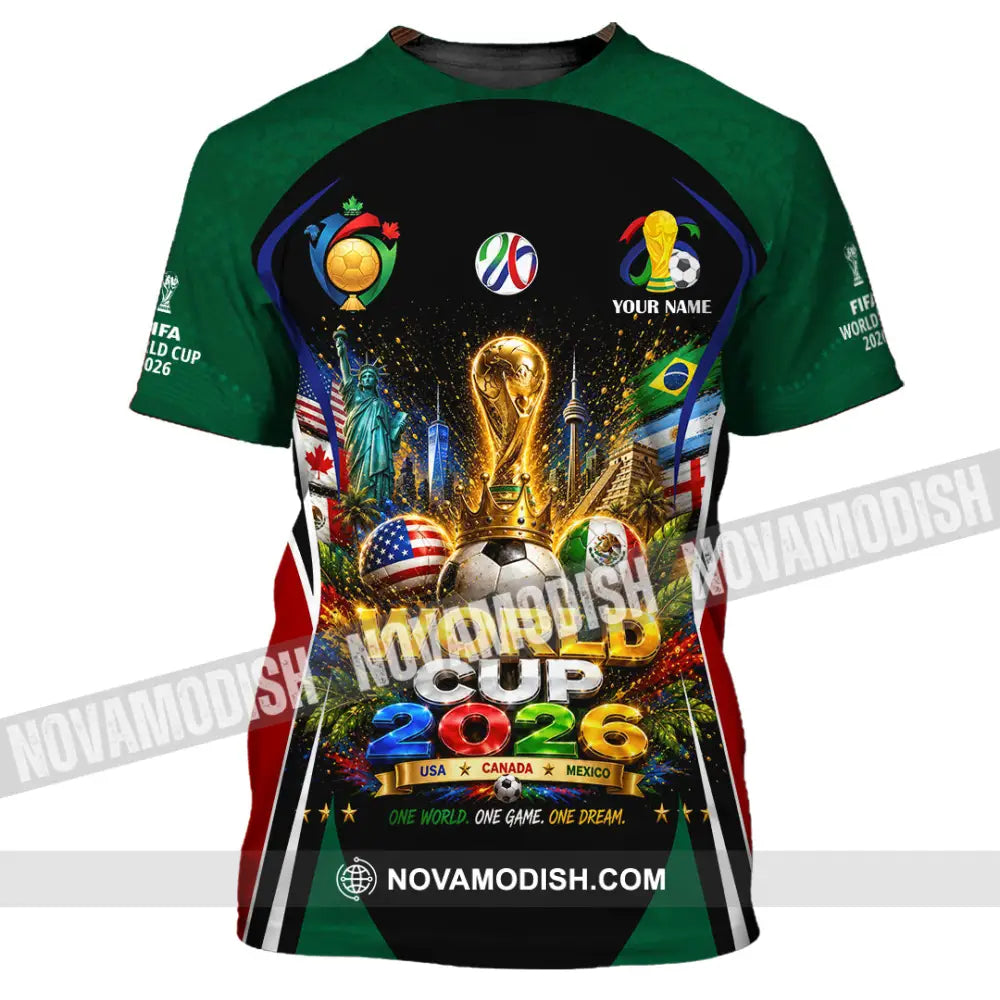 Unisex Shirt - Custom World Cup 2026 Shirt - T-Shirt / S - T-shirt
