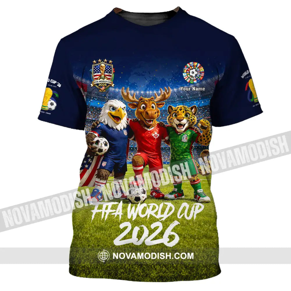 Unisex Shirt - Custom World Cup 2026 Shirt - T-Shirt / S - T-shirt