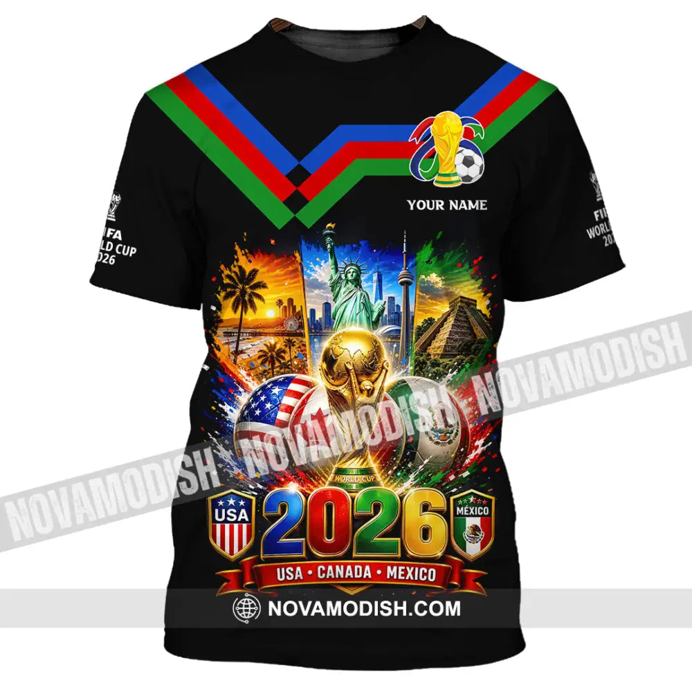 Unisex Shirt - Custom World Cup 2026 Shirt - T-Shirt / S - T-shirt