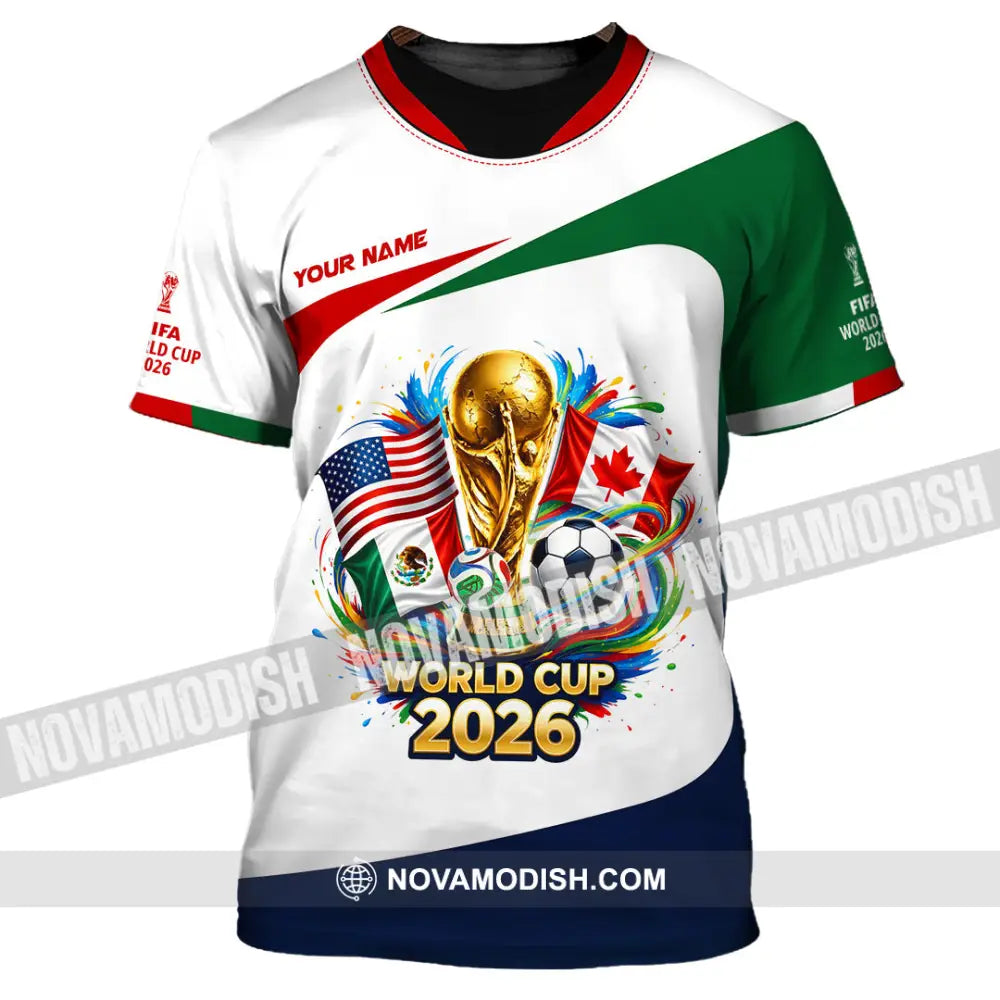 Unisex Shirt - Custom World Cup 2026 Shirt - T-Shirt / S - T-shirt