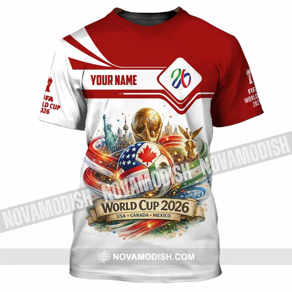 Unisex Shirt - Custom World Cup 2026 Shirt - T-Shirt / S - T-shirt