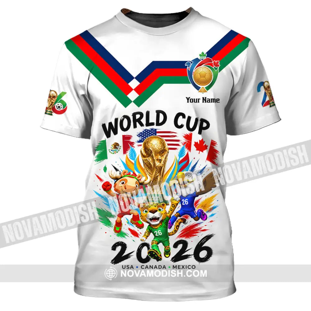 Unisex Shirt - Custom World Cup 2026 Shirt - T-Shirt / S - T-shirt