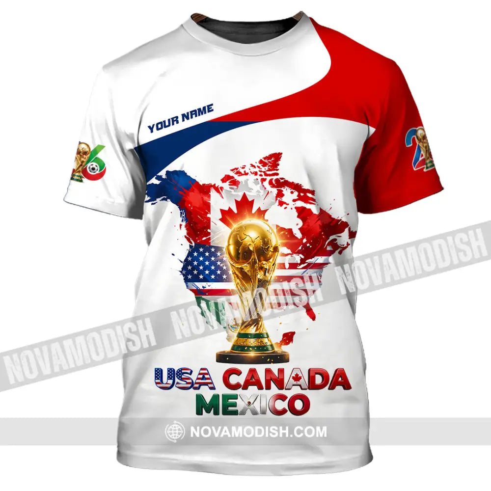 Unisex Shirt - Custom World Cup 2026 Shirt - T-Shirt / S - T-shirt