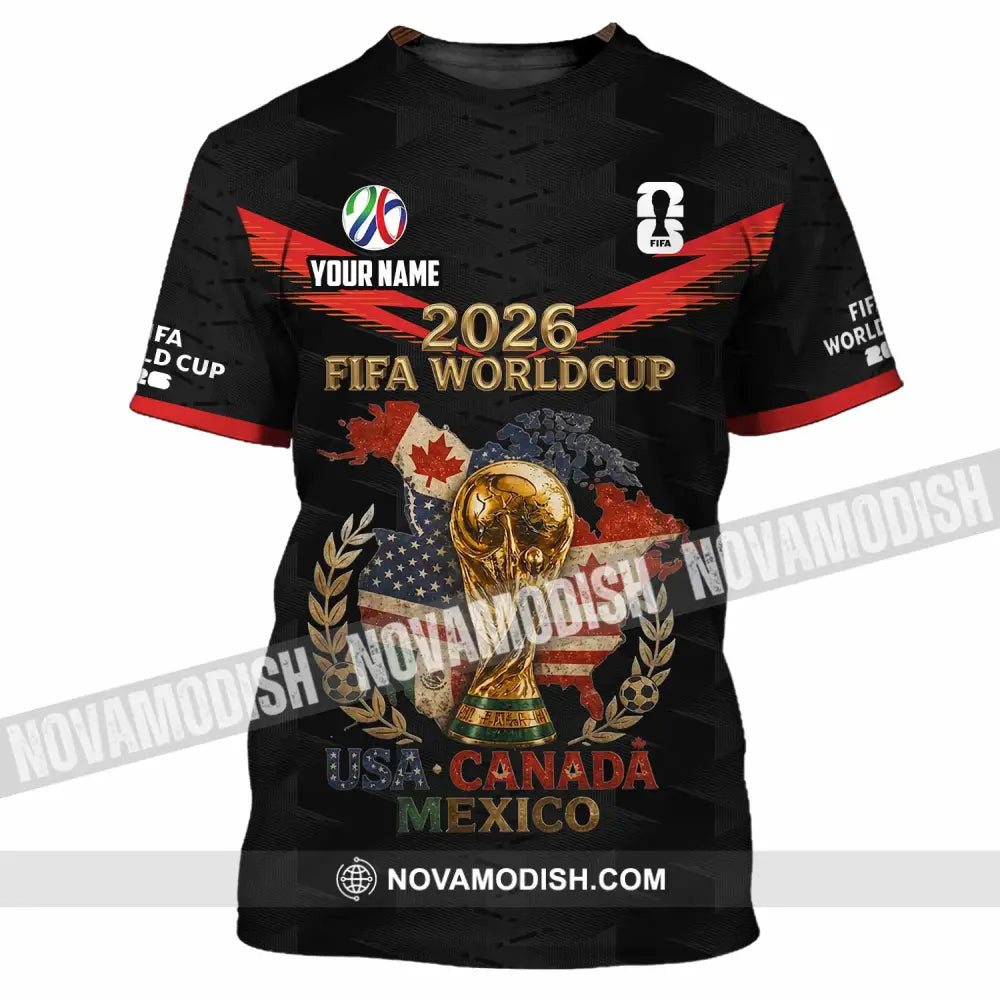 Unisex Shirt - Custom World Cup 2026 Shirt - T-Shirt / S - T-shirt