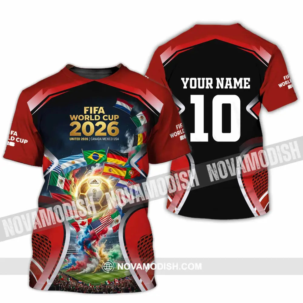 Unisex Shirt - Custom World Cup 2026 Shirt - T-Shirt / S - T-shirt