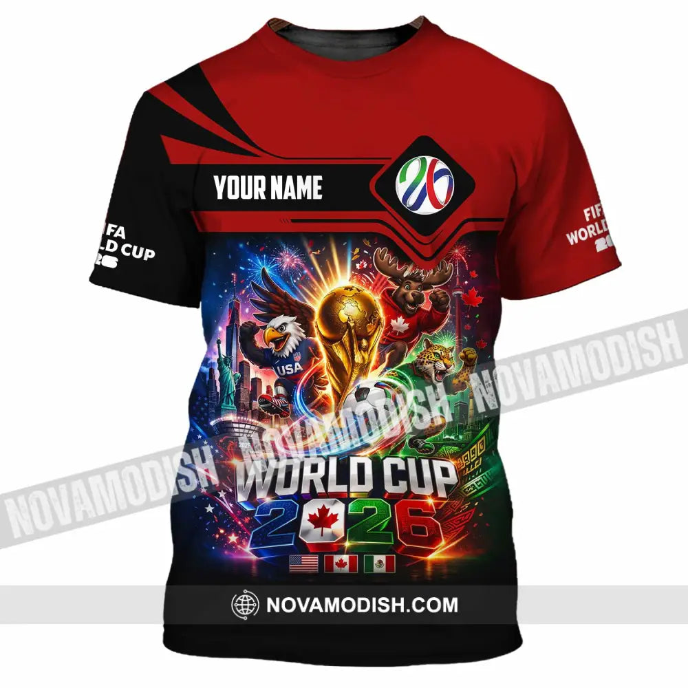 Unisex Shirt - Custom World Cup 2026 Shirt - T-Shirt / S - T-shirt