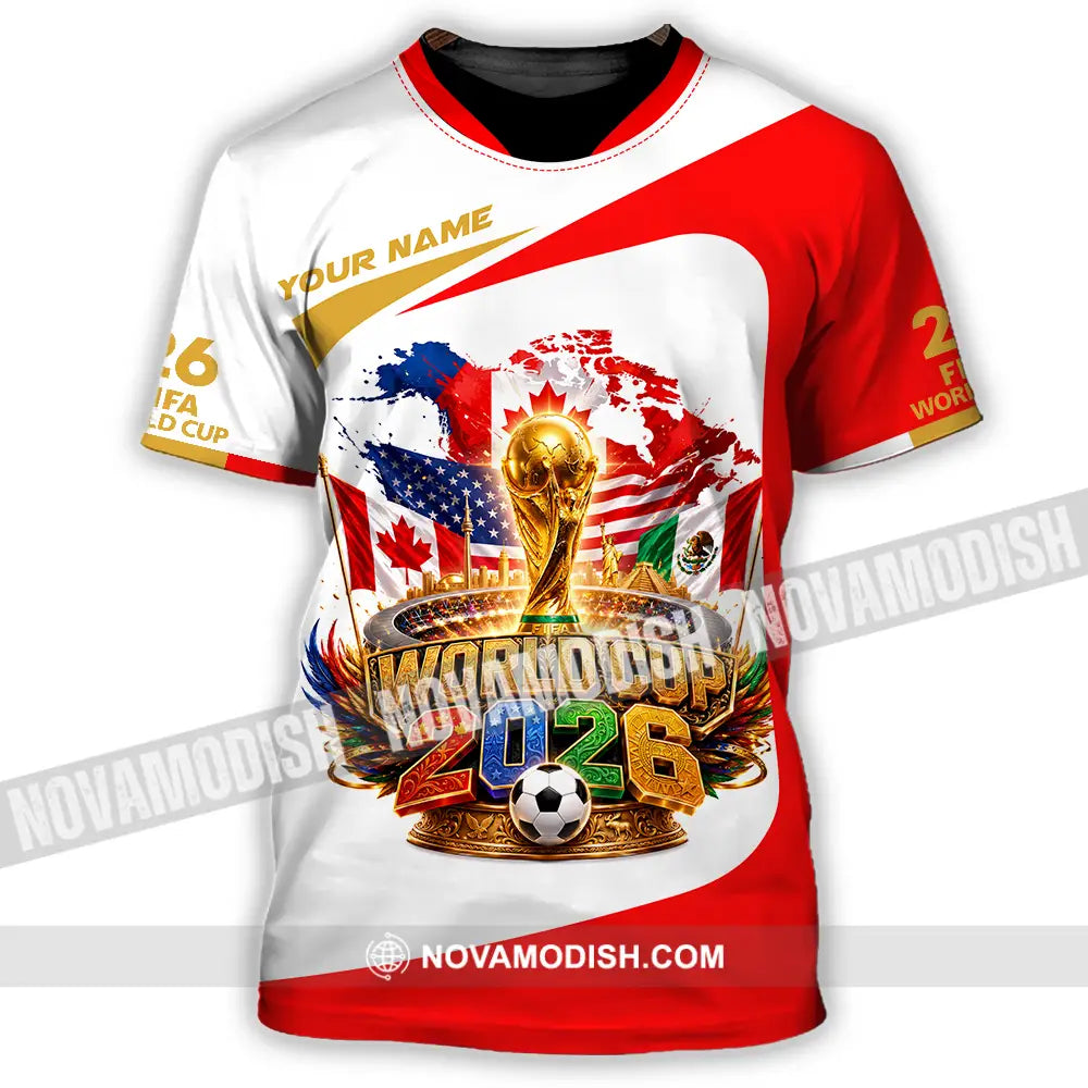 Unisex Shirt - Custom World Cup 2026 Shirt - T-Shirt / S - T-shirt