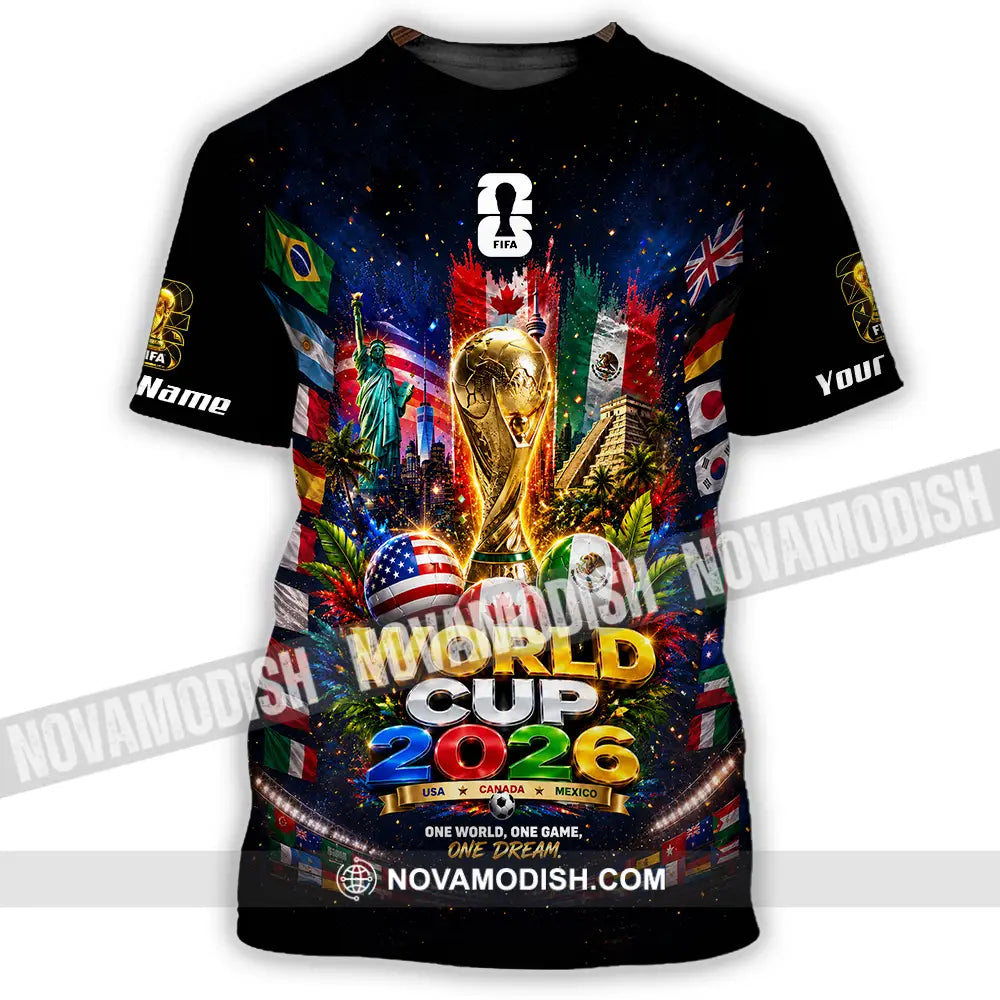 Unisex Shirt - Custom World Cup 2026 Shirt - T-Shirt / S - T-shirt