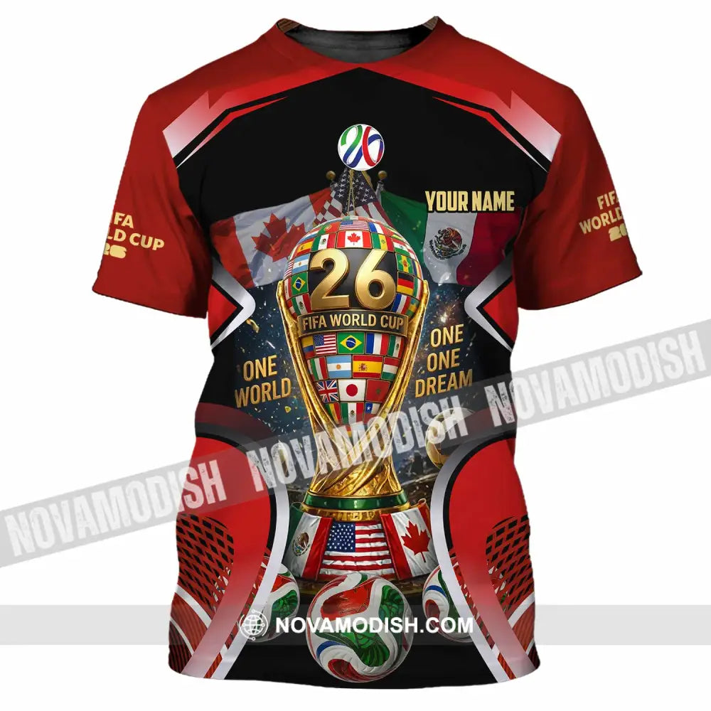 Unisex Shirt - Custom World Cup 2026 Shirt - T-Shirt / S - T-shirt