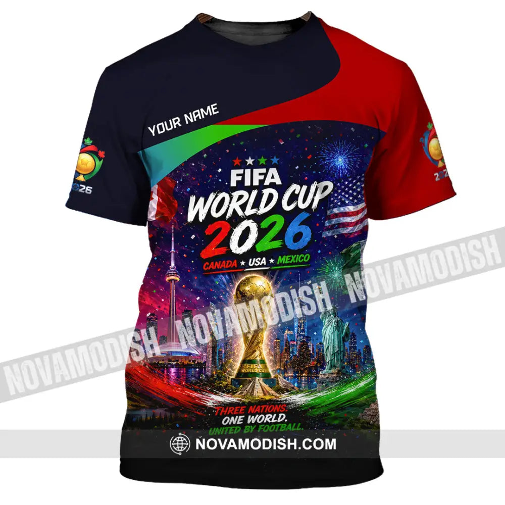 Unisex Shirt - Custom World Cup 2026 Shirt - T-Shirt / S - T-shirt