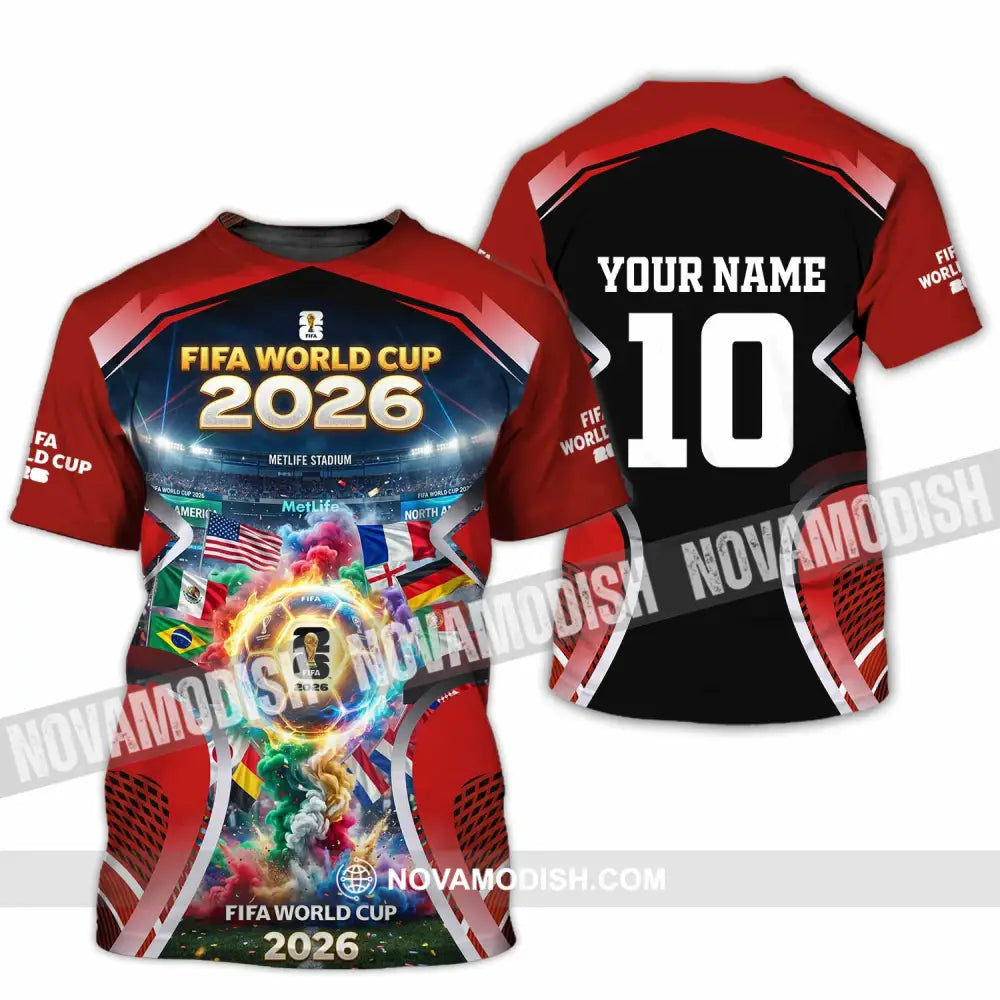 Unisex Shirt - Custom World Cup 2026 Shirt - T-Shirt / S - T-shirt