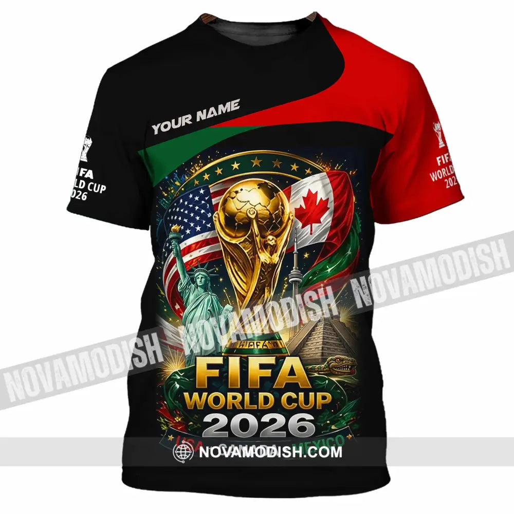 Unisex Shirt - Custom World Cup 2026 Shirt - T-Shirt / S - T-shirt