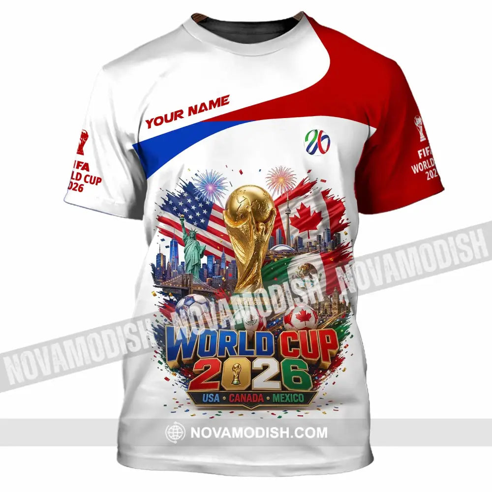 Unisex Shirt - Custom World Cup 2026 Shirt - T-Shirt / S - T-shirt