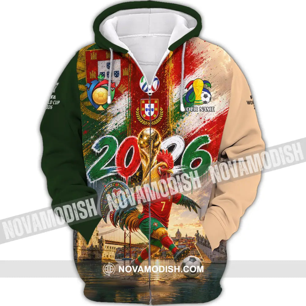 Unisex Shirt - Custom World Cup 2026 Shirt - Zipper Hoodie / S - T-shirt