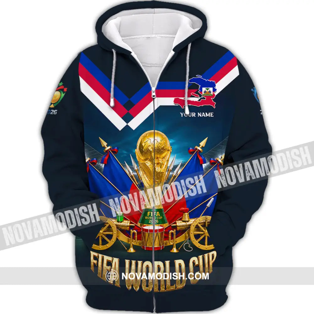Unisex Shirt - Custom World Cup 2026 Shirt - Zipper Hoodie / S - T-shirt