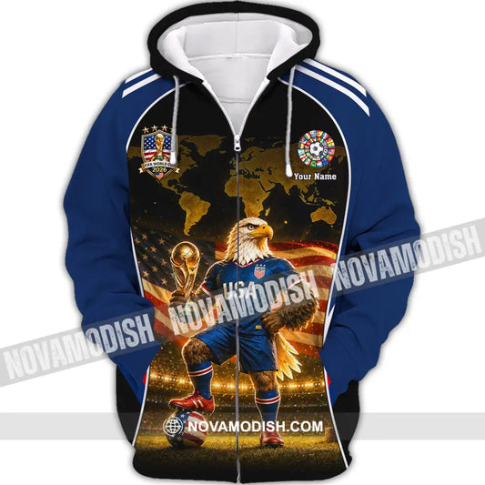 Unisex Shirt - Custom World Cup 2026 Shirt - Zipper Hoodie / S - T-shirt