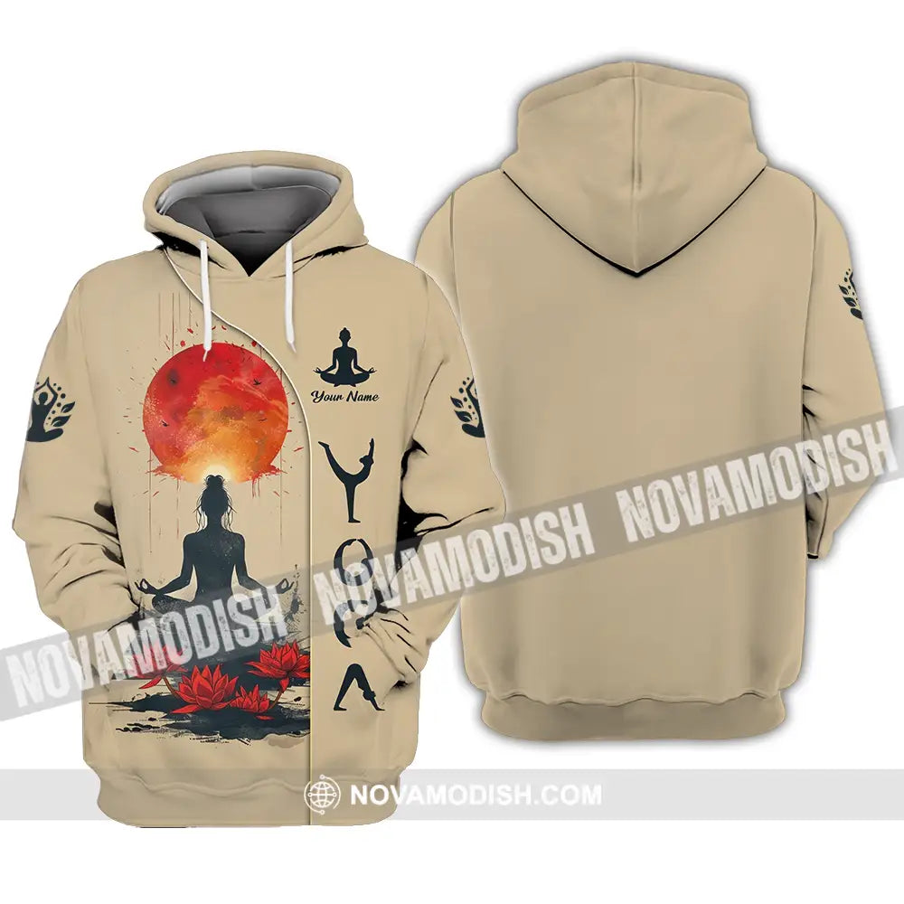 Unisex Shirt - Custom Yoga 3D Shirt Hoodie / S T-shirt