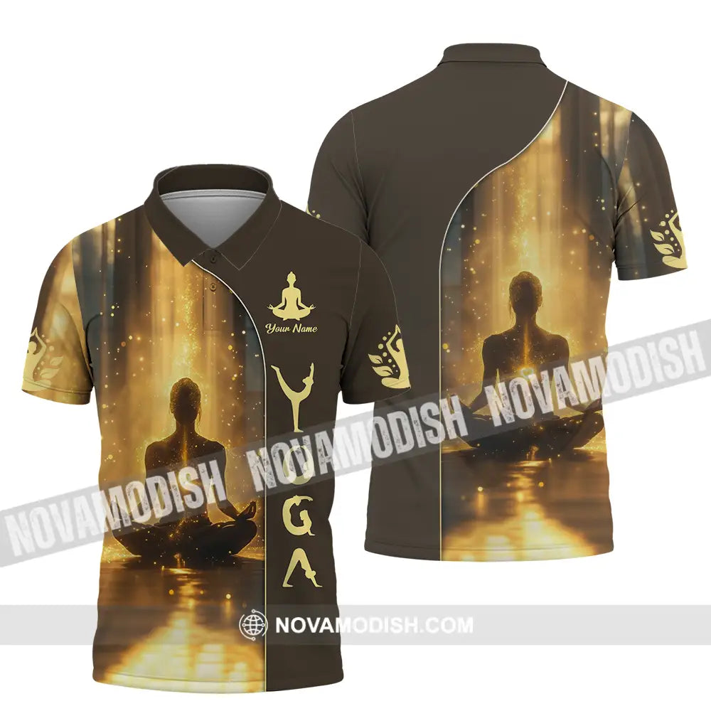 Unisex Shirt - Custom Yoga 3D Shirt Polo Shirt / S T-shirt