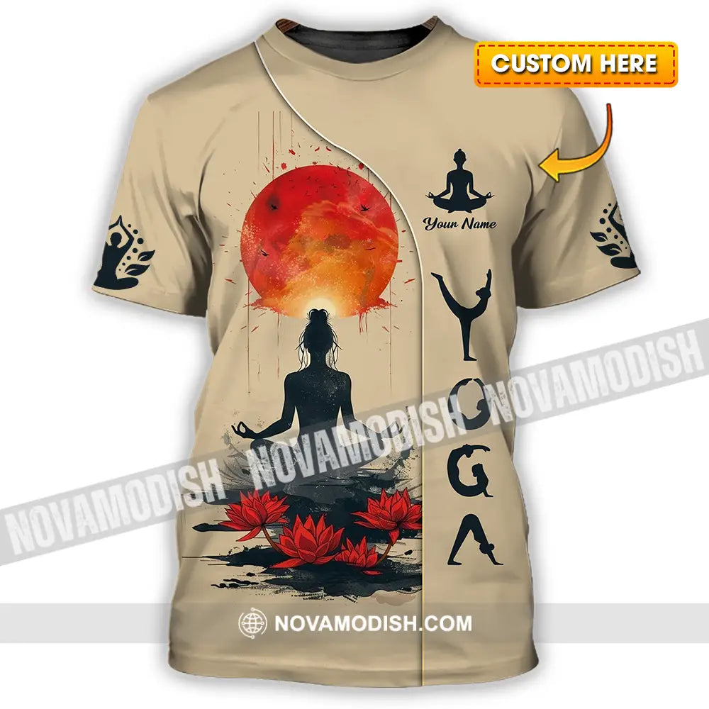 Unisex Shirt - Custom Yoga 3D Shirt T-shirt