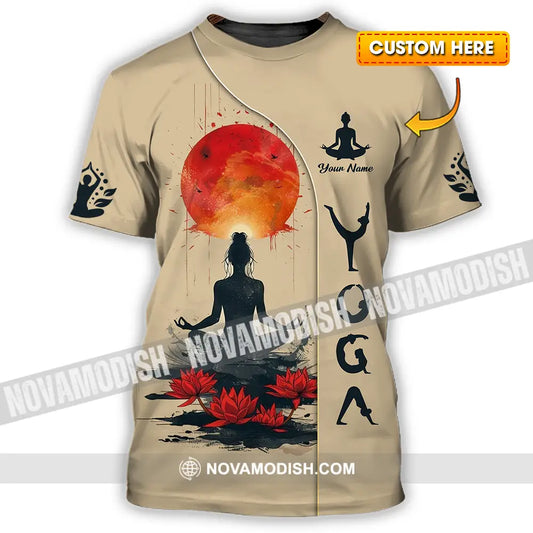Unisex Shirt - Custom Yoga 3D Shirt T-shirt