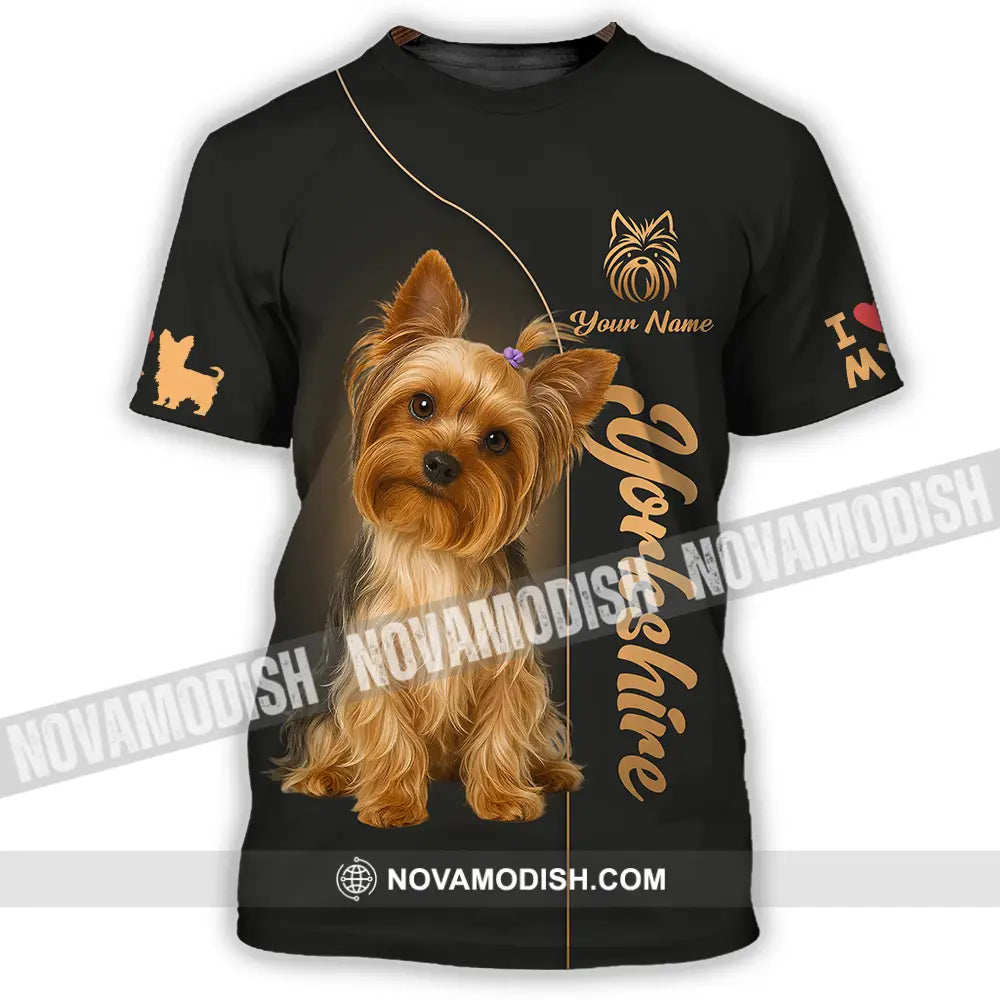 Unisex Shirt - Custom Yorkshire Terrier Shirt T-Shirt / S T-shirt