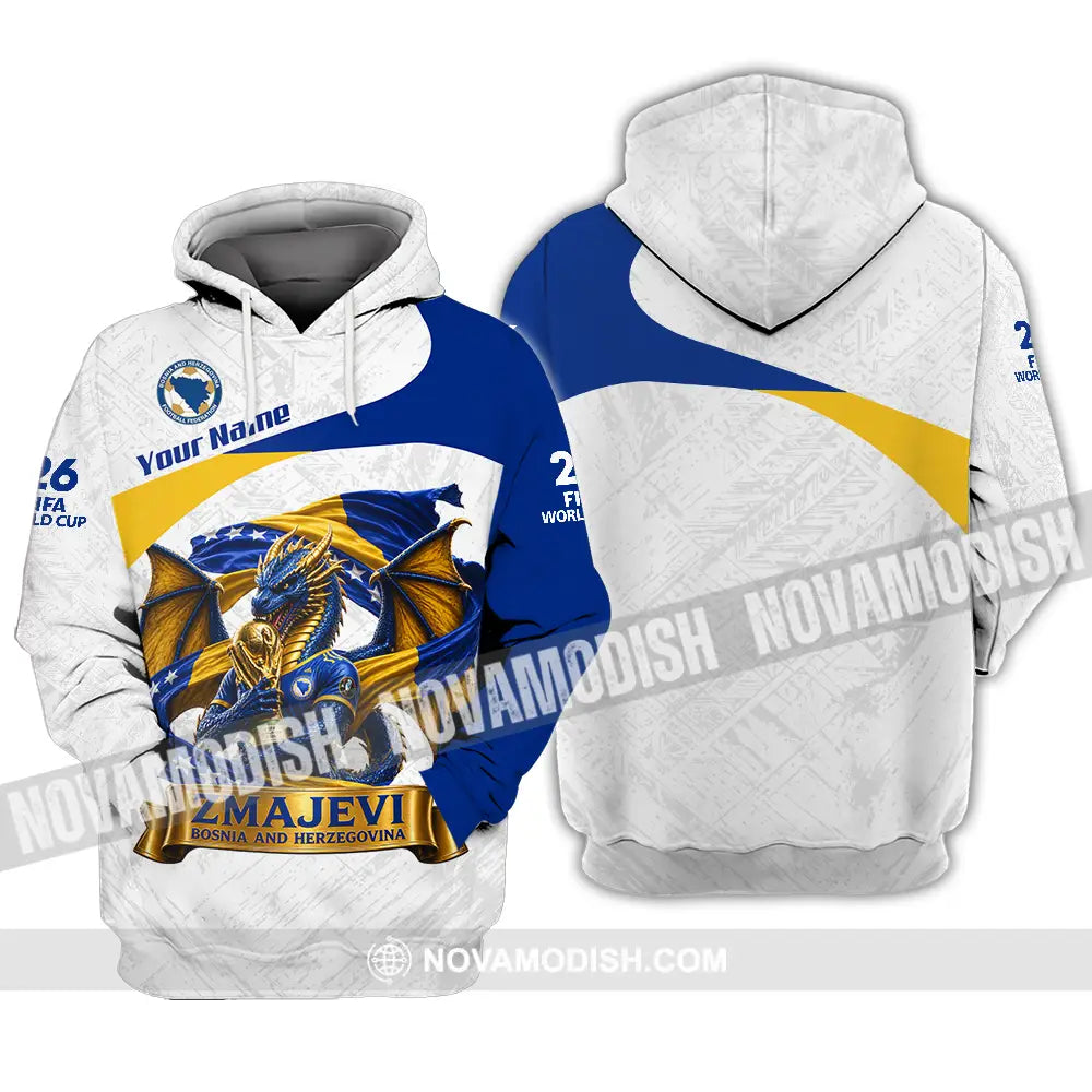 Unisex Shirt - Custom Zmajevi World Cup 2026 3D Shirt - Hoodie / S - T-shirt