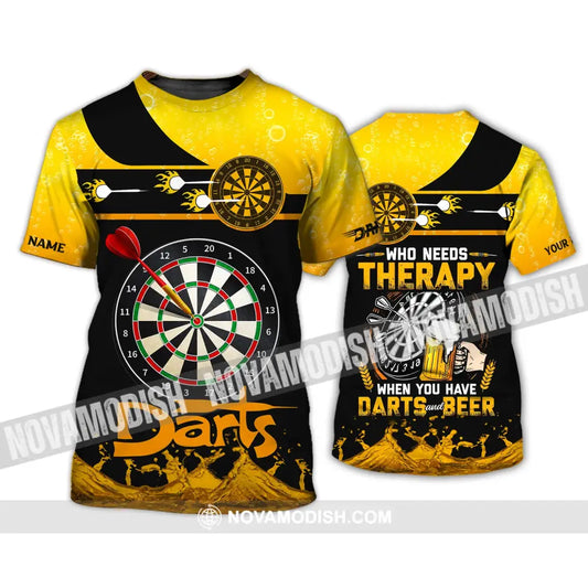 Unisex Shirt Darts Beer Custom Polo Hoodie Team T-Shirt Gift For Players / S