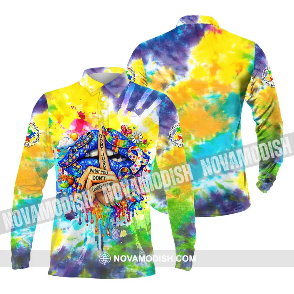 Unisex Shirt - Don’t Judge What You Don’t Understand 3D Shirt Long Sleeve Polo / S T-shirt