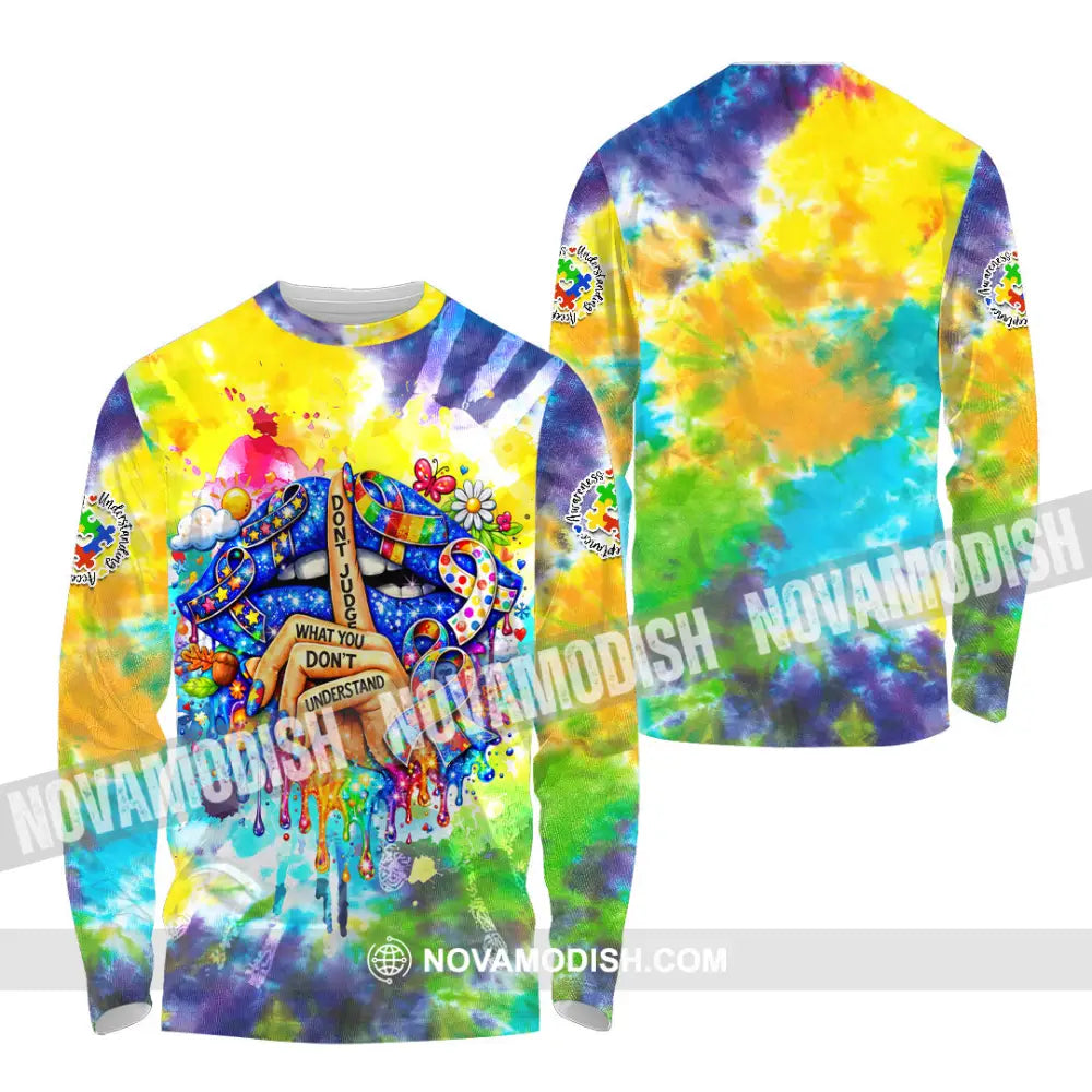 Unisex Shirt - Don’t Judge What You Don’t Understand 3D Shirt Long Sleeve Shirt / S T-shirt