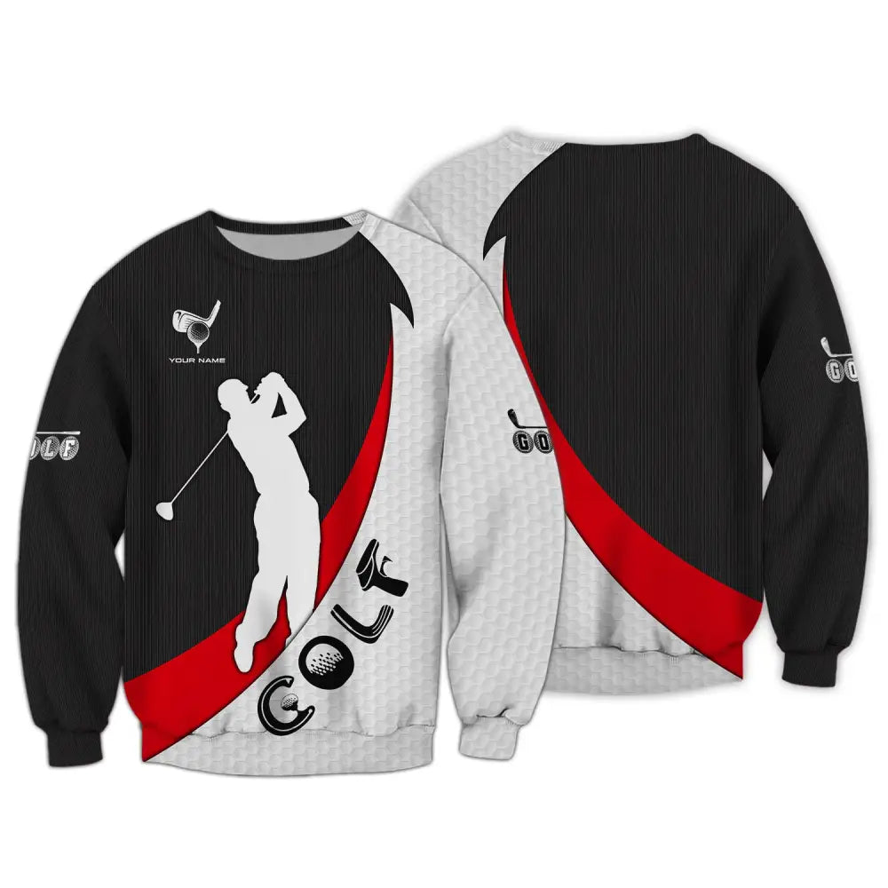 Unisex Shirt Golf Polo Gift For Golfter Tee Golfing Gifts Long Sleeve / S T-Shirt