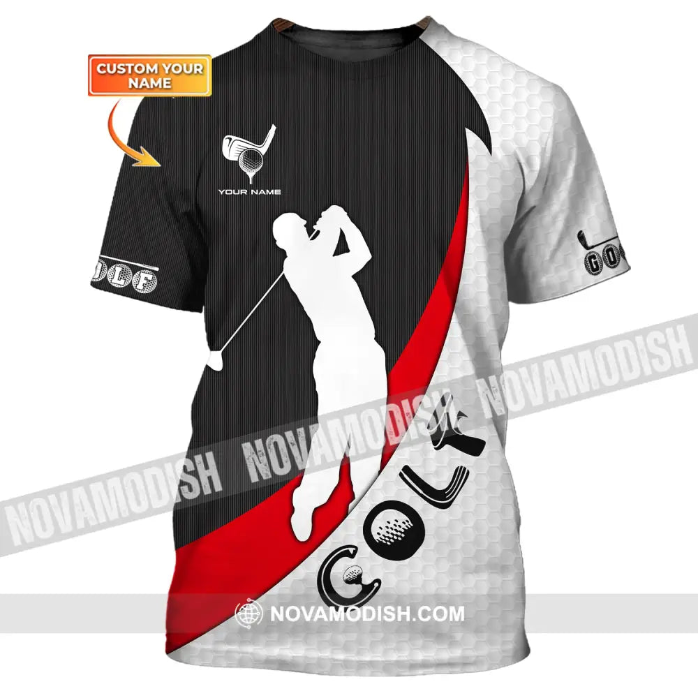 Unisex Shirt Golf Polo Gift For Golfter Tee Golfing Gifts T-Shirt / S