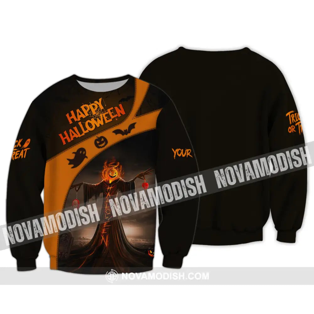 Unisex Shirt Halloween Hoodie For Long Sleeve / S T-Shirt