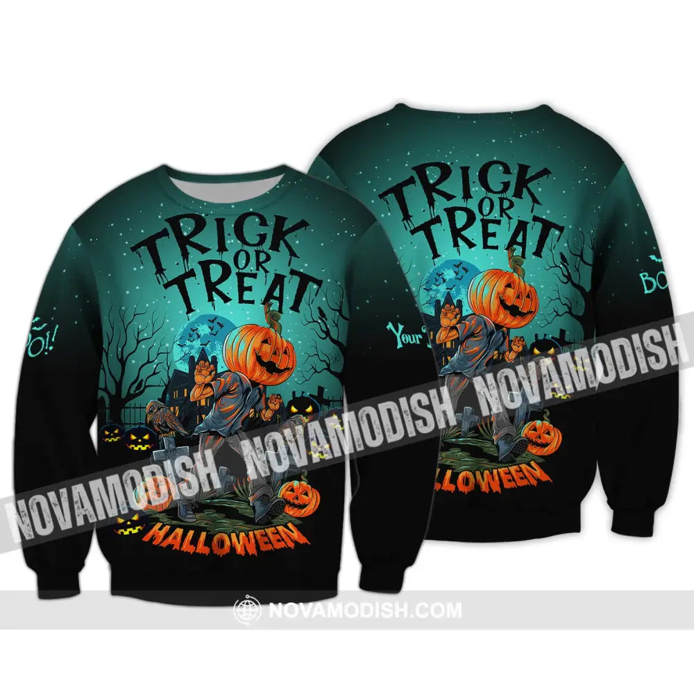 Unisex Shirt Halloween Hoodie For Tp-Nh23080902 Long Sleeve / S T-Shirt