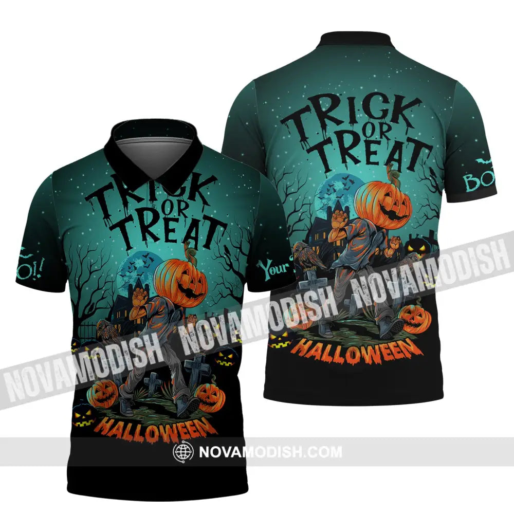 Unisex Shirt Halloween Hoodie For Tp-Nh23080902 Polo / S T-Shirt