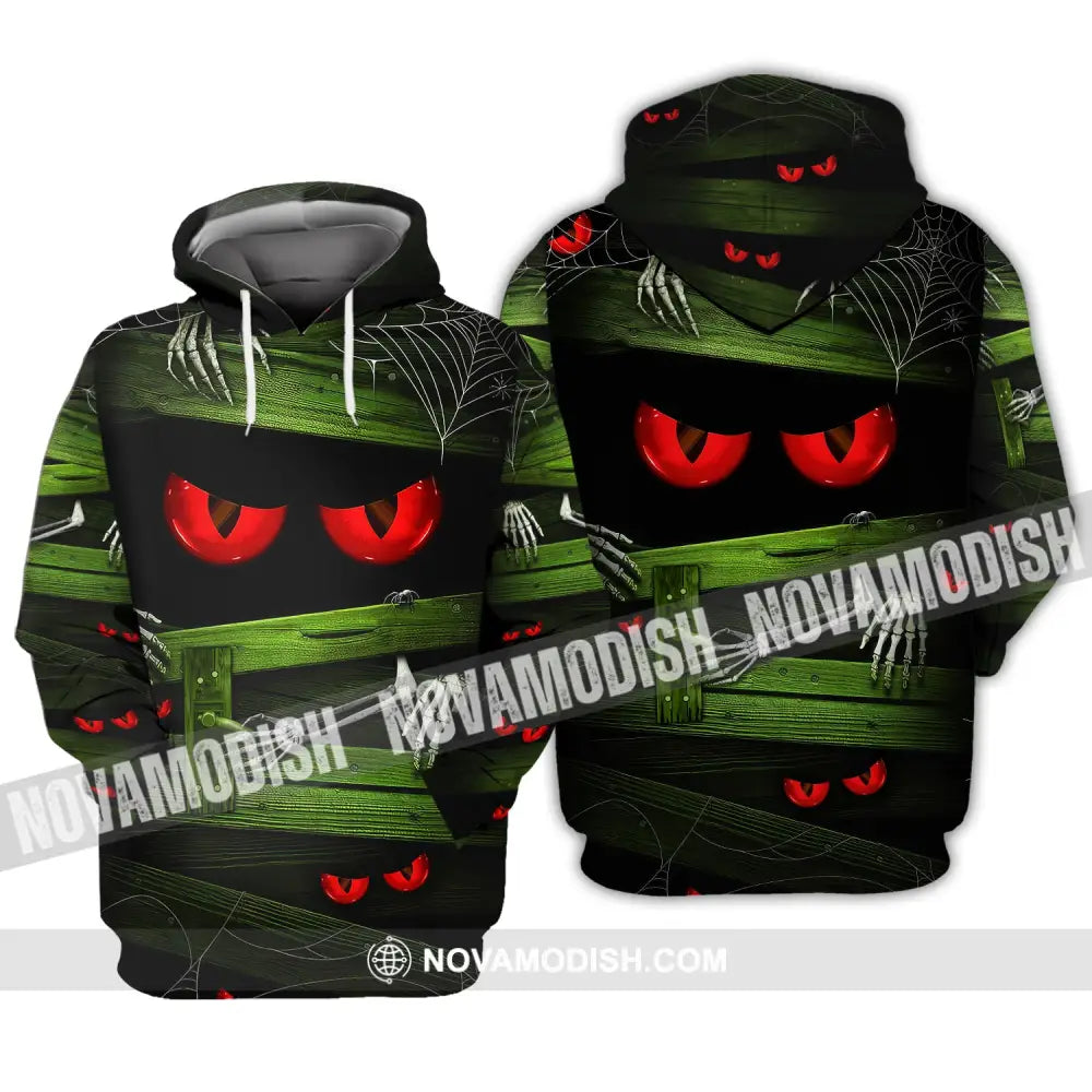 Unisex Shirt Halloween Monster Hoodie For / S T-Shirt