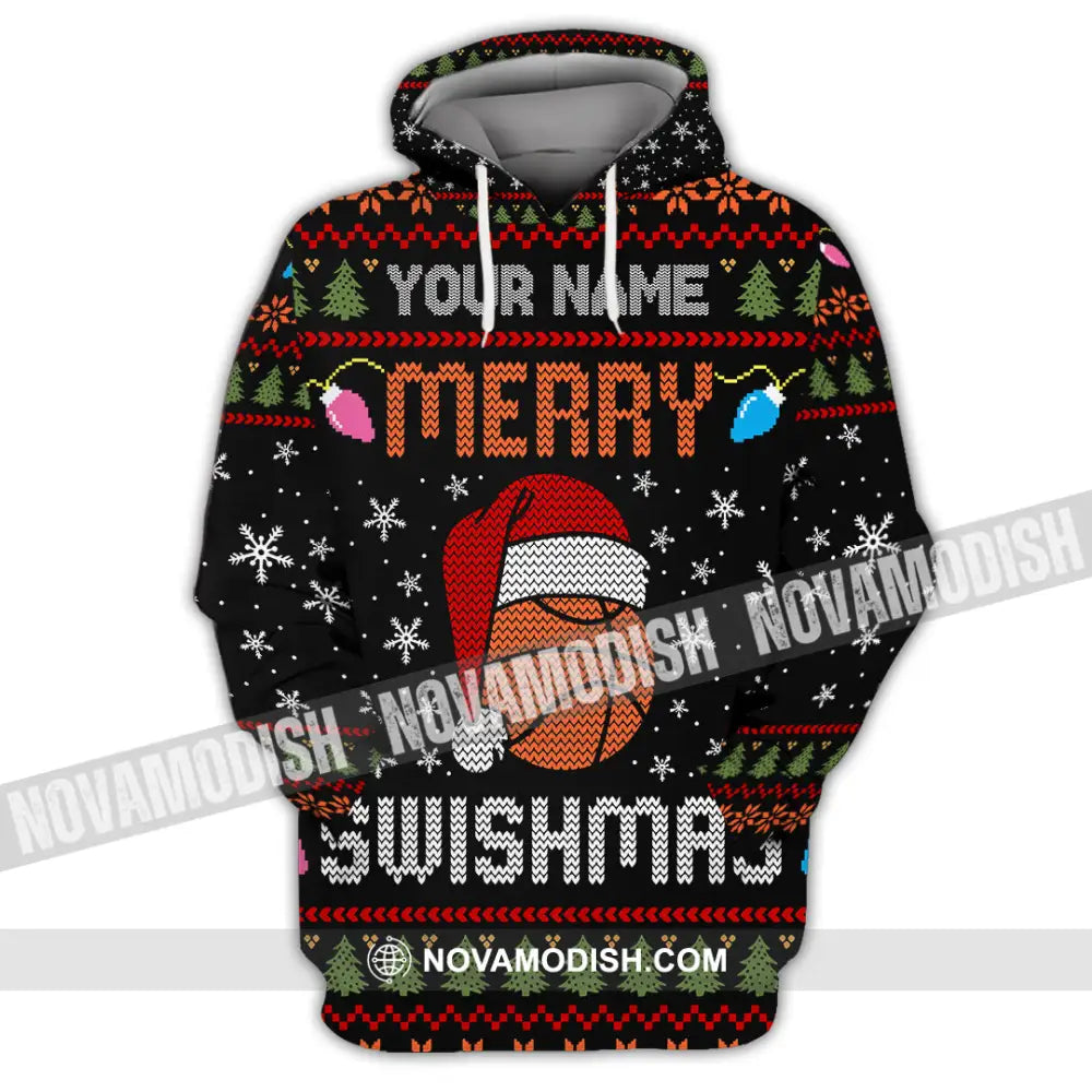 Unisex Shirt - Merry Swishmas Christmas Shirt Hoodie / S T-shirt