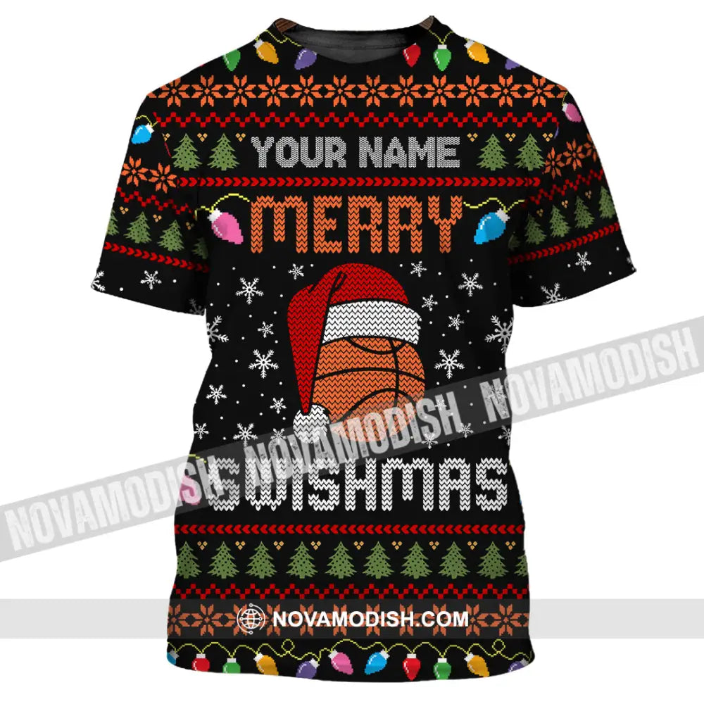 Unisex Shirt - Merry Swishmas Christmas Shirt T-Shirt / S T-shirt