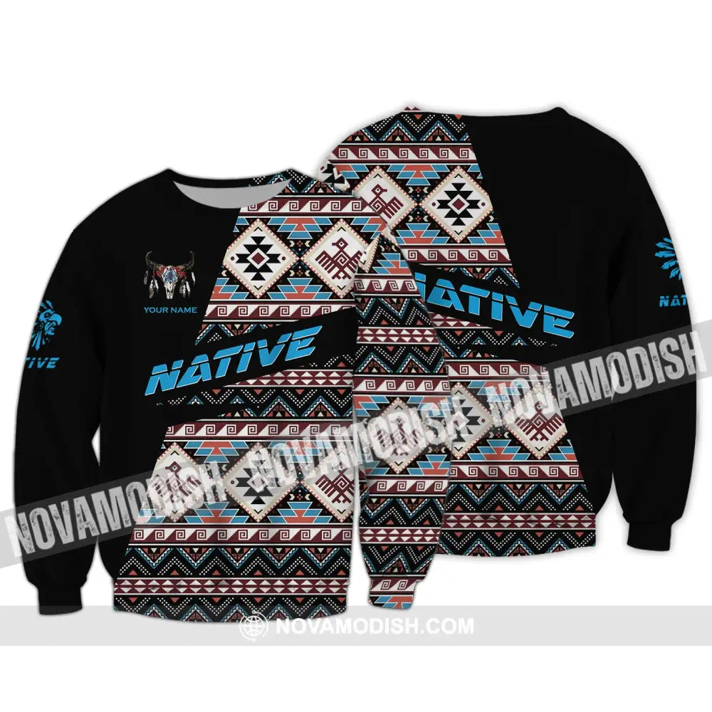 Unisex Shirt Native American Hoodie Indigenous Long Sleeve / S T-Shirt