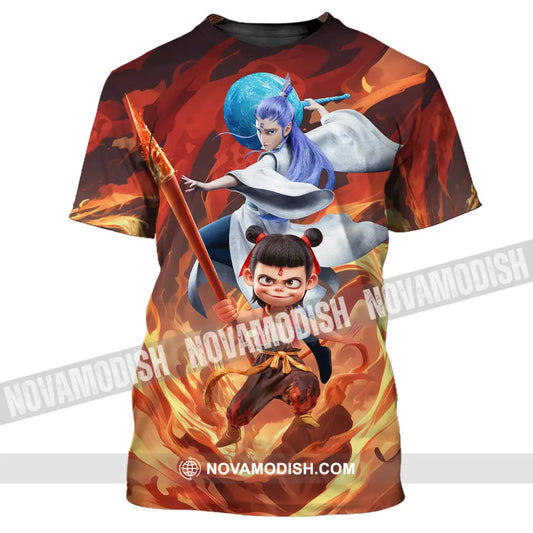 Unisex Shirt - Nezha And Ao Bing Shirt T-Shirt / S T-shirt