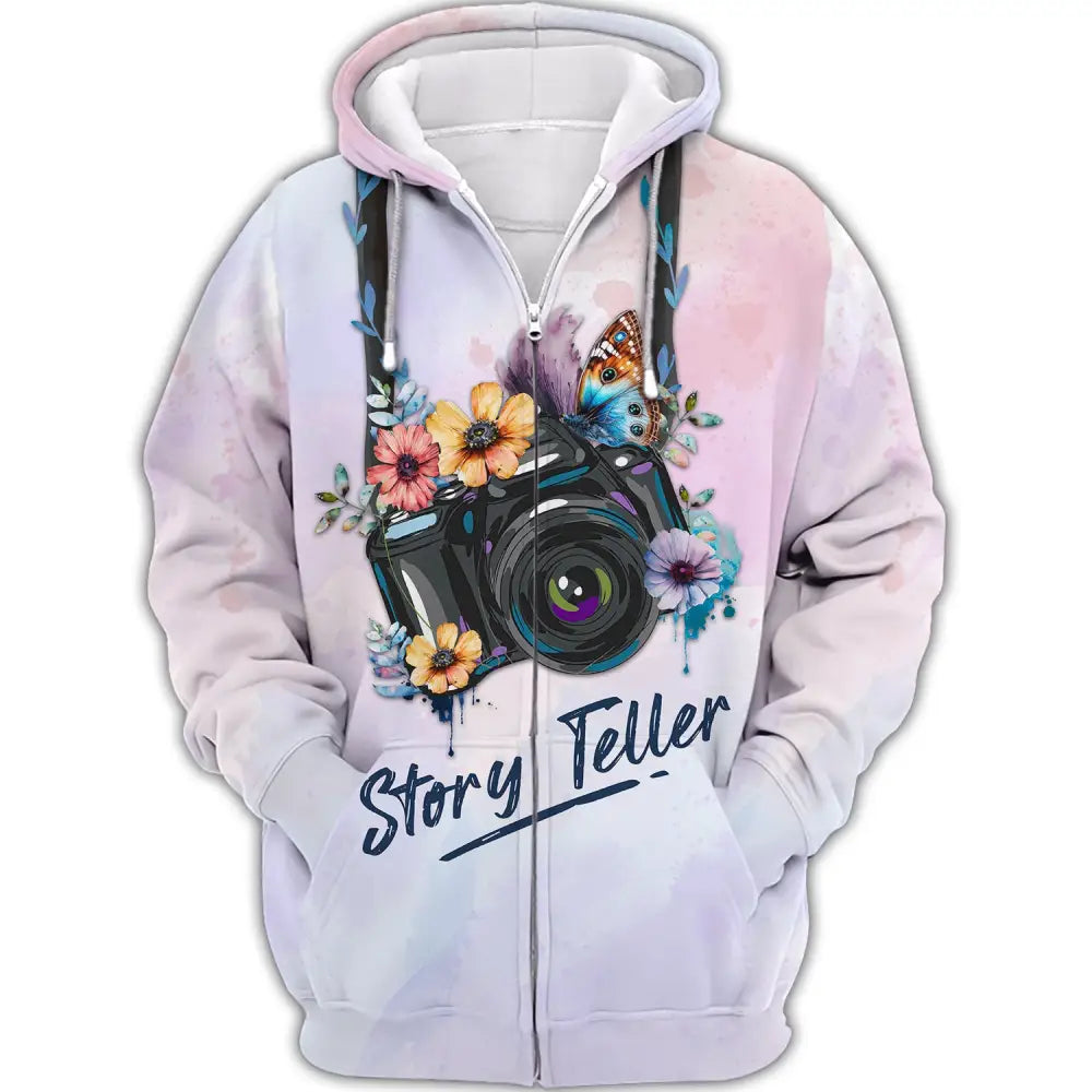 Unisex Shirt Photographer Story Teller T-Shirt For Photographers Hoodie / S T-Shirt